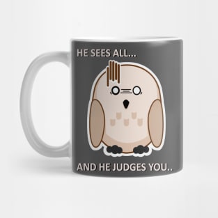 Judgement owl Mug